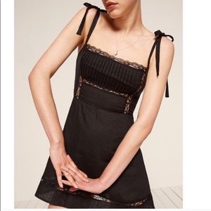 ISO Reformation Domingo dress black